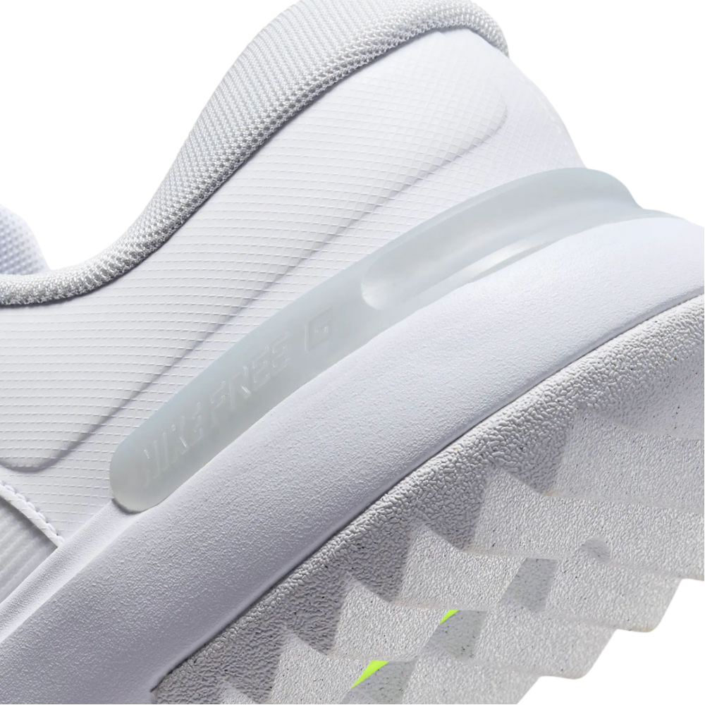 Nike Free Golf NN Spikeless Waterproof Shoes White Pure Platinum Wol