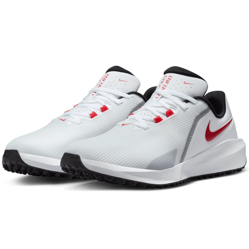 Nike Infinity G NN Spikeless Shoes - White/University Red-Pure Platinum-Black