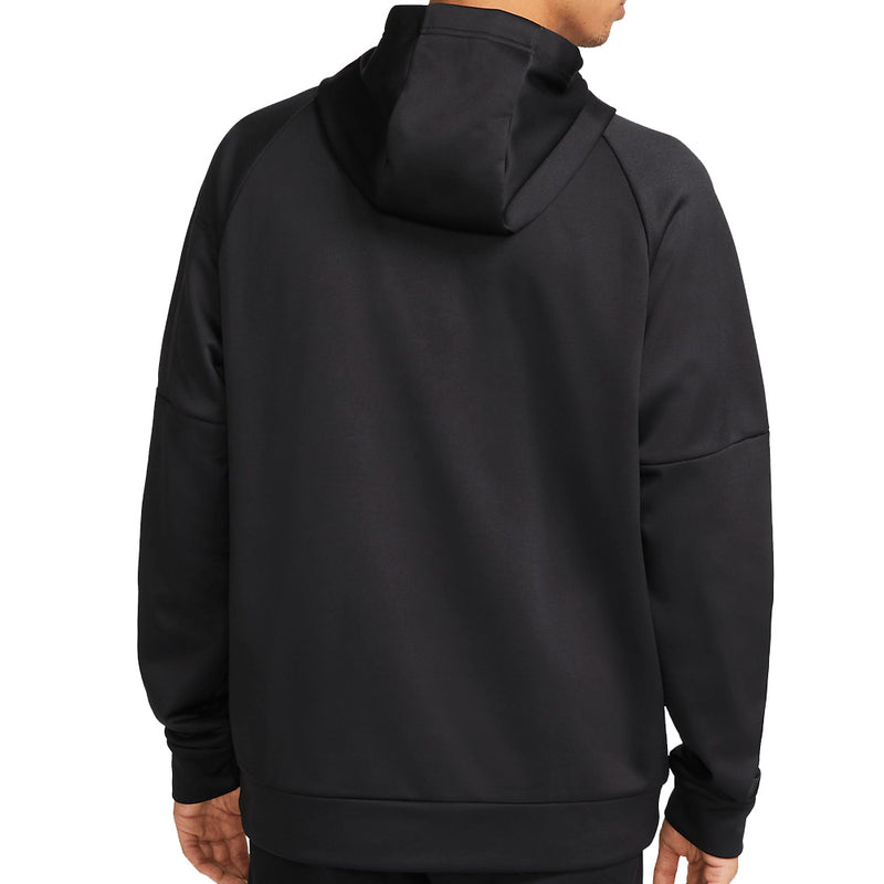 Nike Therma Hoodie - Black/Black/White