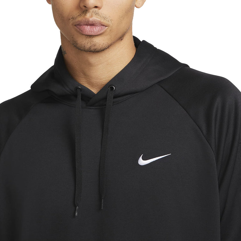 Nike Therma Hoodie - Black/Black/White