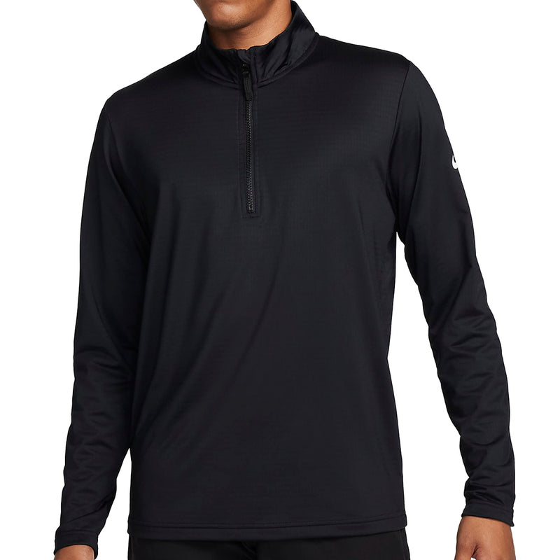 Nike Victory Dri-FIT 1/2-Zip Pullover - Black/White