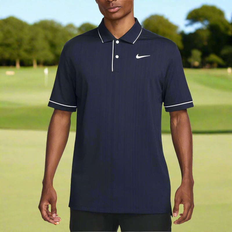 Nike Victory+ Dri-FIT Polo Shirt - Obsidian/White/White