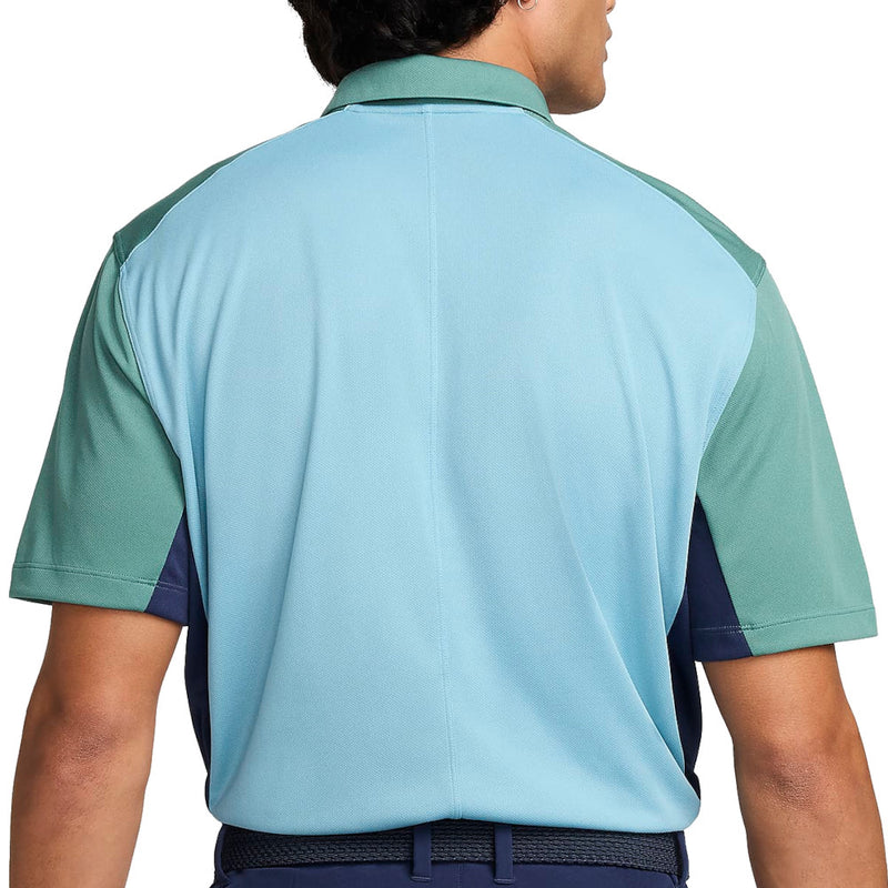 Nike Victory+ Men's Dri-FIT Polo Shirt - Bicoastal/Midnight Navy/Denim Turquoise/White