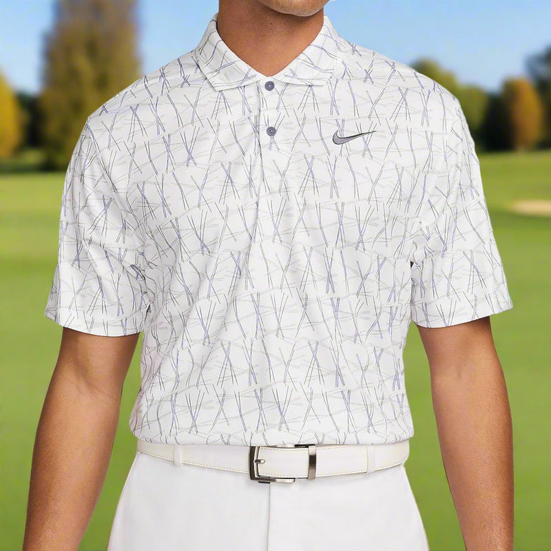 Nike Victory+ Polo Shirt - White/Light Carbon