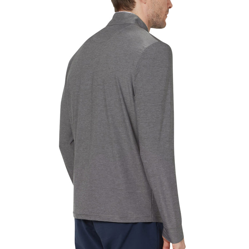 Original Penguin Long Sleeve Performance Earl Pullover - Quiet Grey Heather