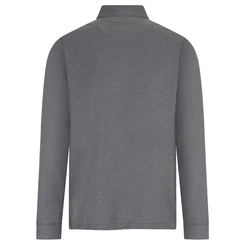 Original Penguin Long Sleeve Performance Earl Pullover - Quiet Grey Heather