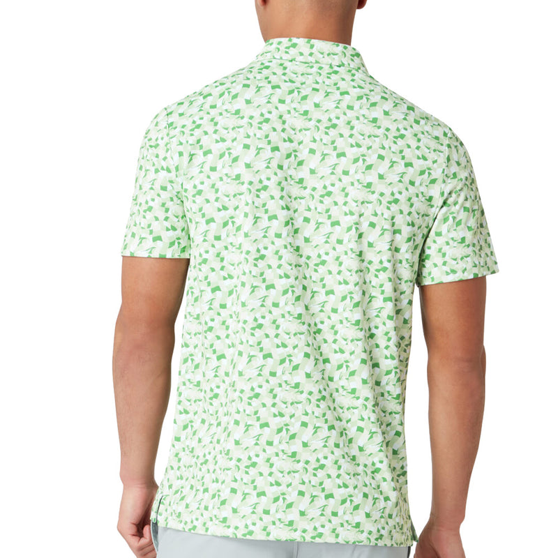 Original Penguin Underwater Mosaic Geo Polo Shirt - Sprucestone