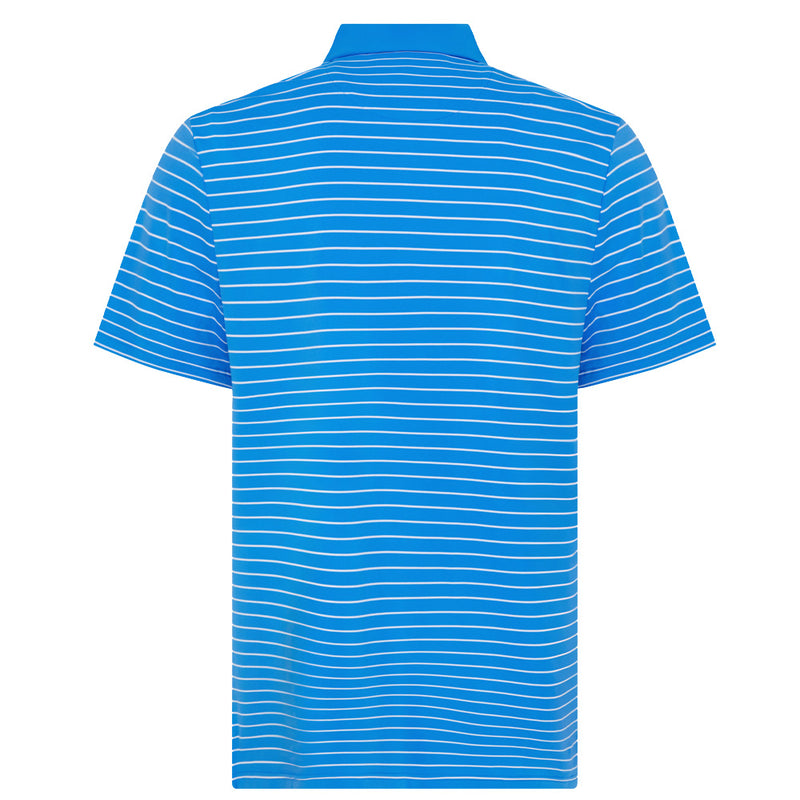 Original Penguin Heritage Stripe Polo Shirt - French Blue