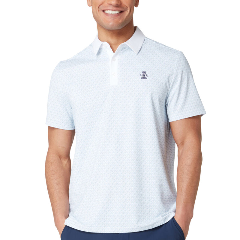 Original Penguin Pete’s Tee Time Polo Shirt - Bright White