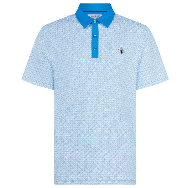 Original Penguin Pete’s Tee Time Polo Shirt - French Blue