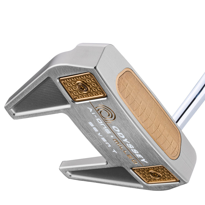 Odyssey Ai-One Milled Silver Putter - Seven T DB