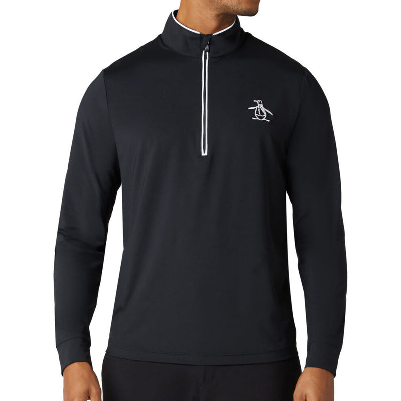 Original Penguin 1/4 Zip Performance Earl Pullover - Caviar