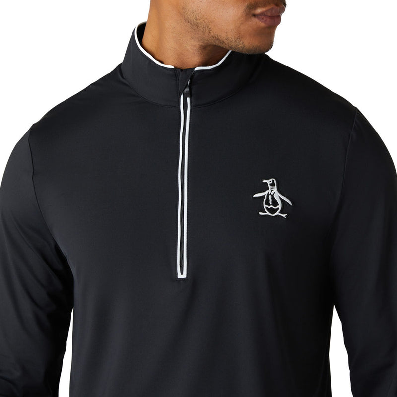 Original Penguin 1/4 Zip Performance Earl Pullover - Caviar