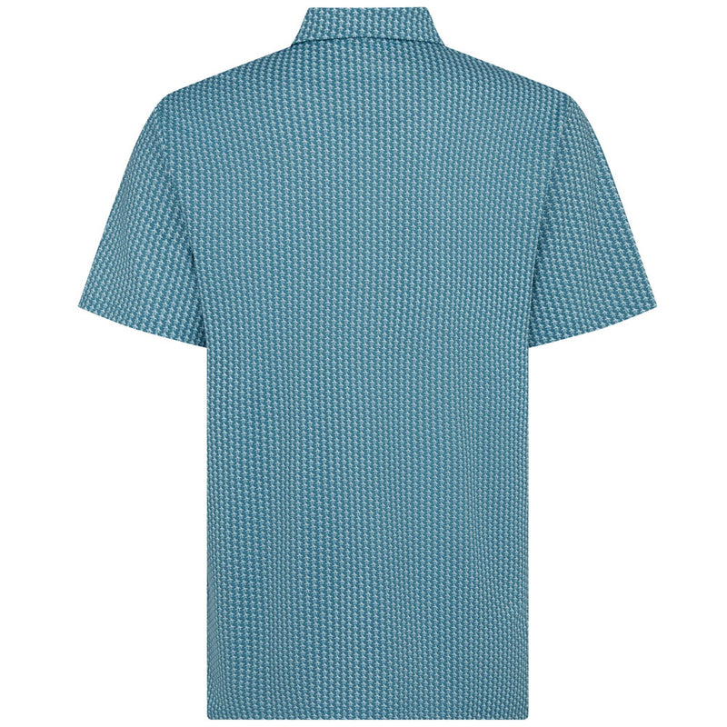 Original Penguin All Over Pete Printed Polo Shirt - Corsair