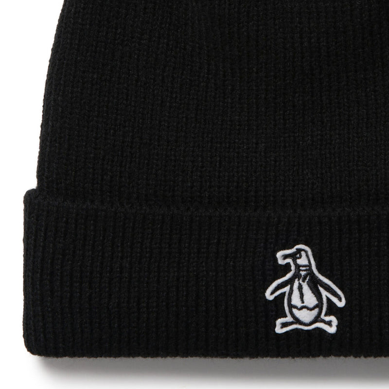 Original Penguin Core Cuff Beanie Hat - Caviar