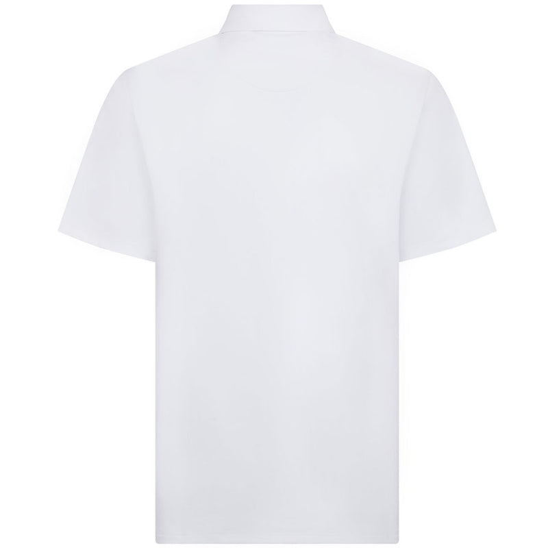 Original Penguin Got Game Stripe Print Polo Shirt - Bright White