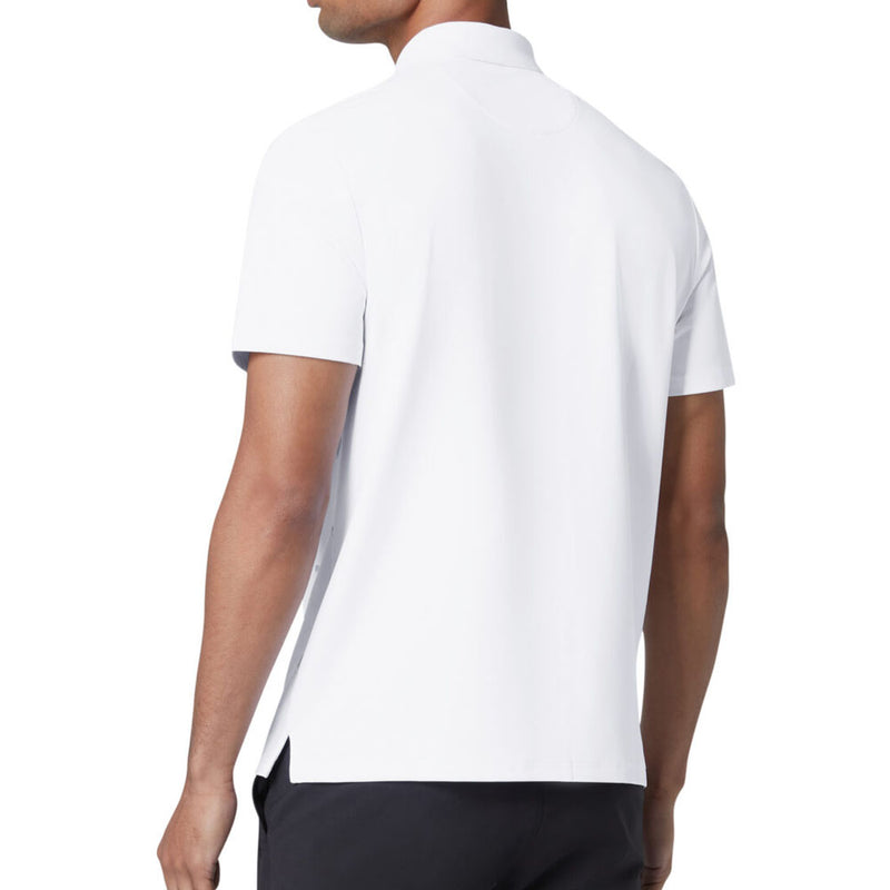 Original Penguin Got Game Stripe Print Polo Shirt - Bright White