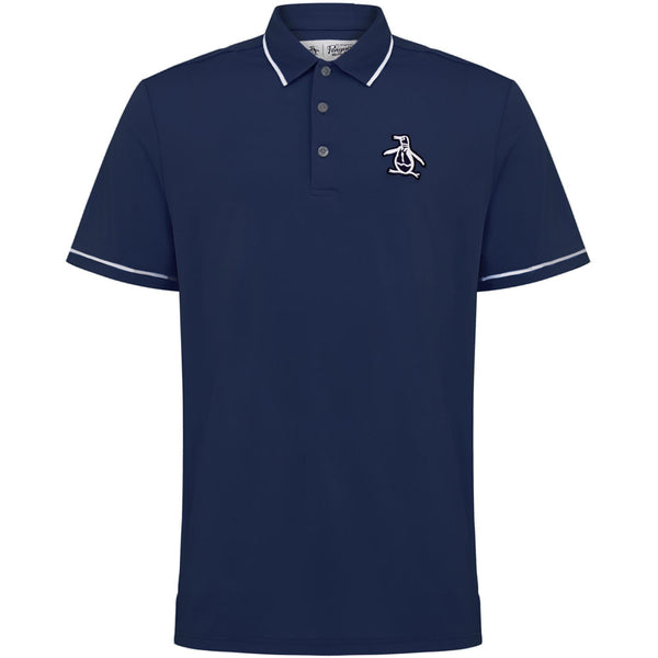 Original Penguin Heritage Polo Large Pete Logo Polo Shirt - Nebulas