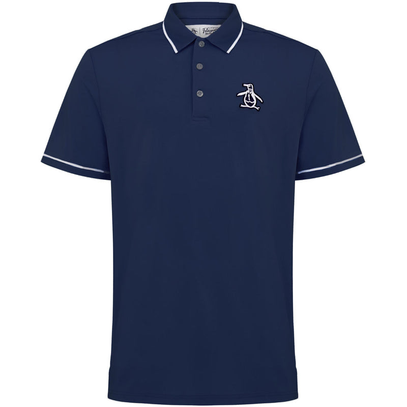 Original Penguin Heritage Polo Large Pete Logo Polo Shirt - Nebulas