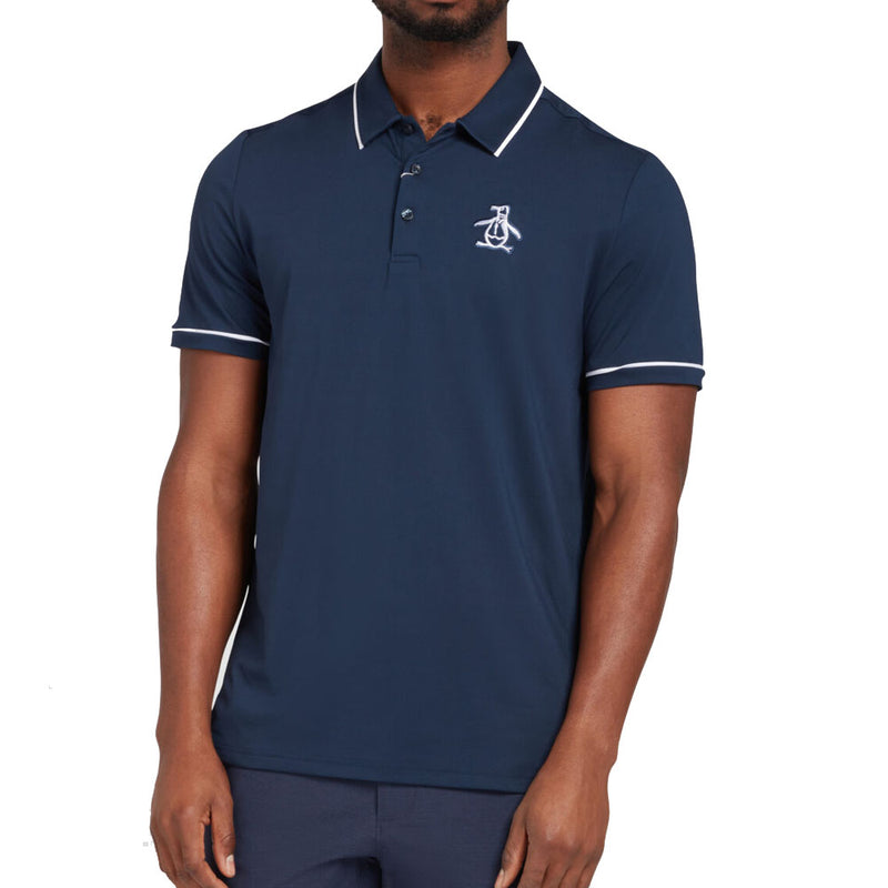 Original Penguin Heritage Polo Large Pete Logo Polo Shirt - Nebulas