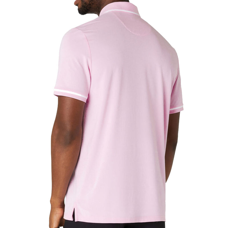 Original Penguin Heritage Polo Large Pete Logo Polo Shirt - Gelato Pink