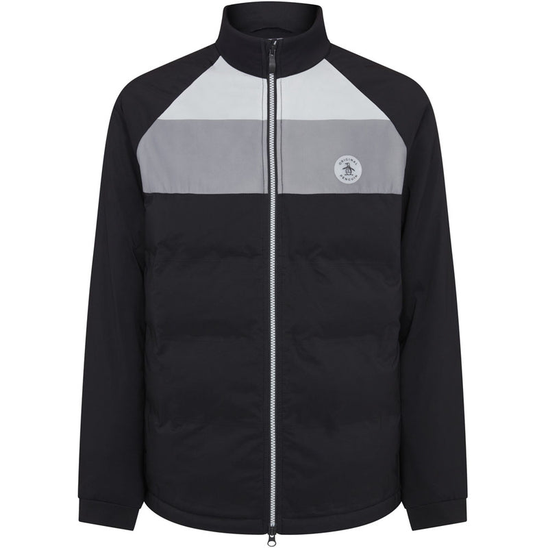 Original Penguin Insulated Full Zip Jacket - Caviar