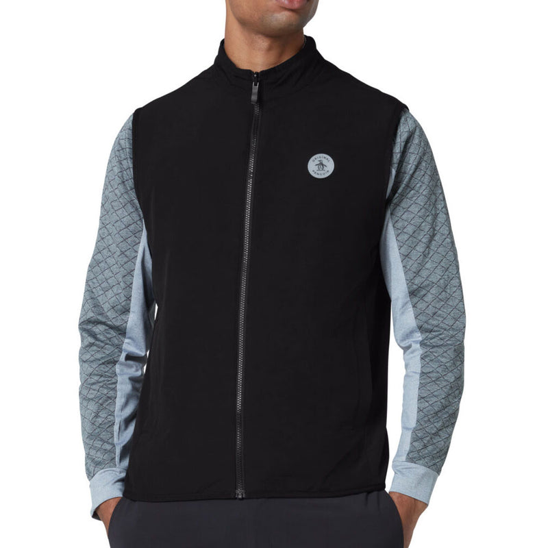 Original Penguin Lightweight Reversible Gilet - Caviar