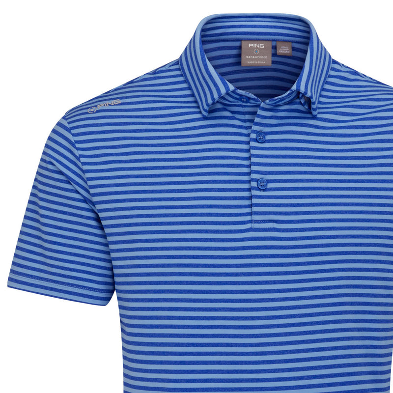 Ping Owain Polo Shirt - Ultra Blue/Cornflower Blue