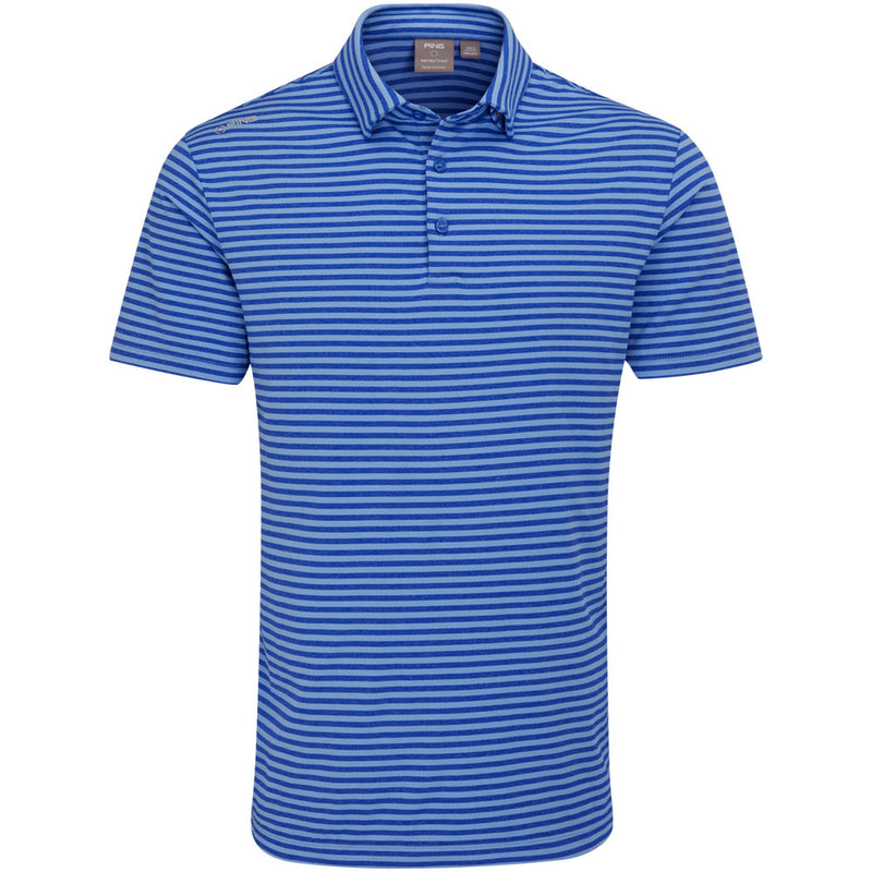 Ping Owain Polo Shirt - Ultra Blue/Cornflower Blue