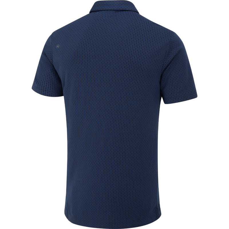 Ping Hershel Polo Shirt - Oxford Blue Multi