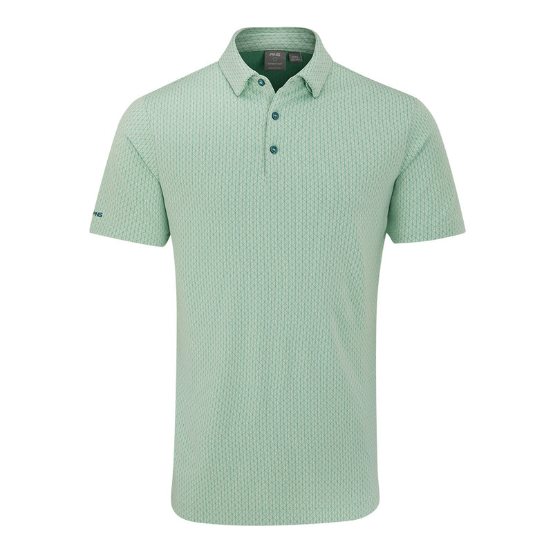 Ping Hershel Polo Shirt - Misty Green Multi