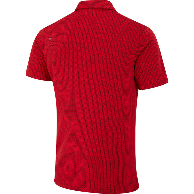 Ping Hershel Polo Shirt - Rich Red Multi