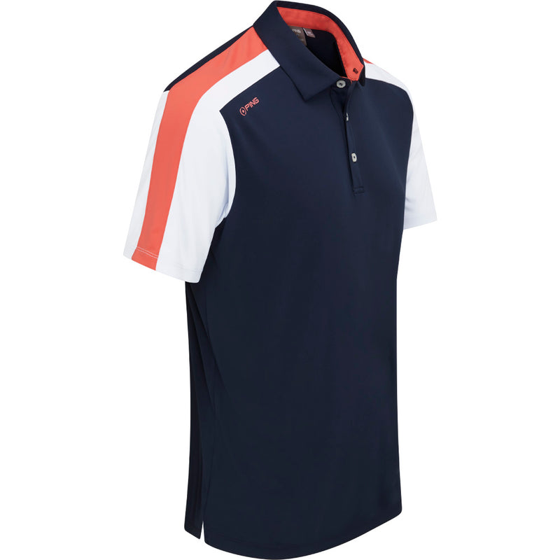 Ping Kelly Polo Shirt - Navy Multi