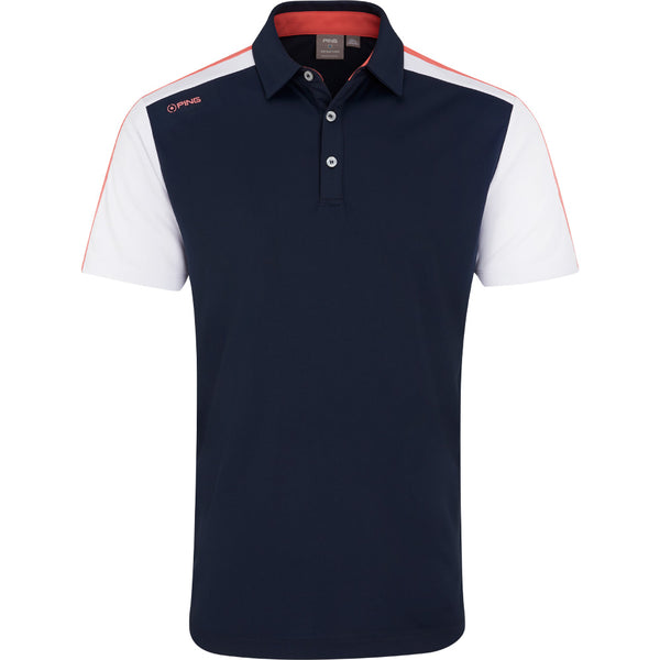 Ping Kelly Polo Shirt - Navy Multi