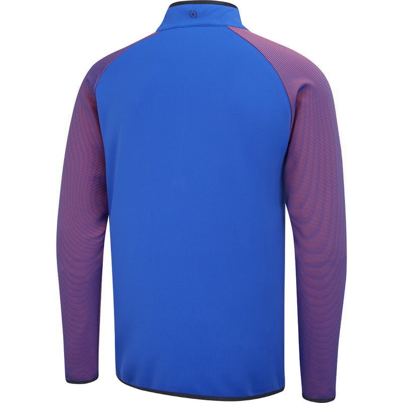 Ping Strio 1/2 Zip Mid Layer  - Ultra Blue/Dubarry