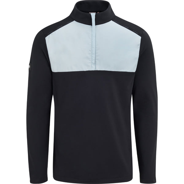 Ping Keeton 1/2 Zip Mid Layer  - Black/Pearl Grey