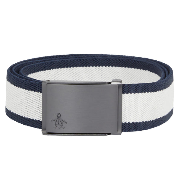 Original Penguin Earl Stretch Belt - Bright White