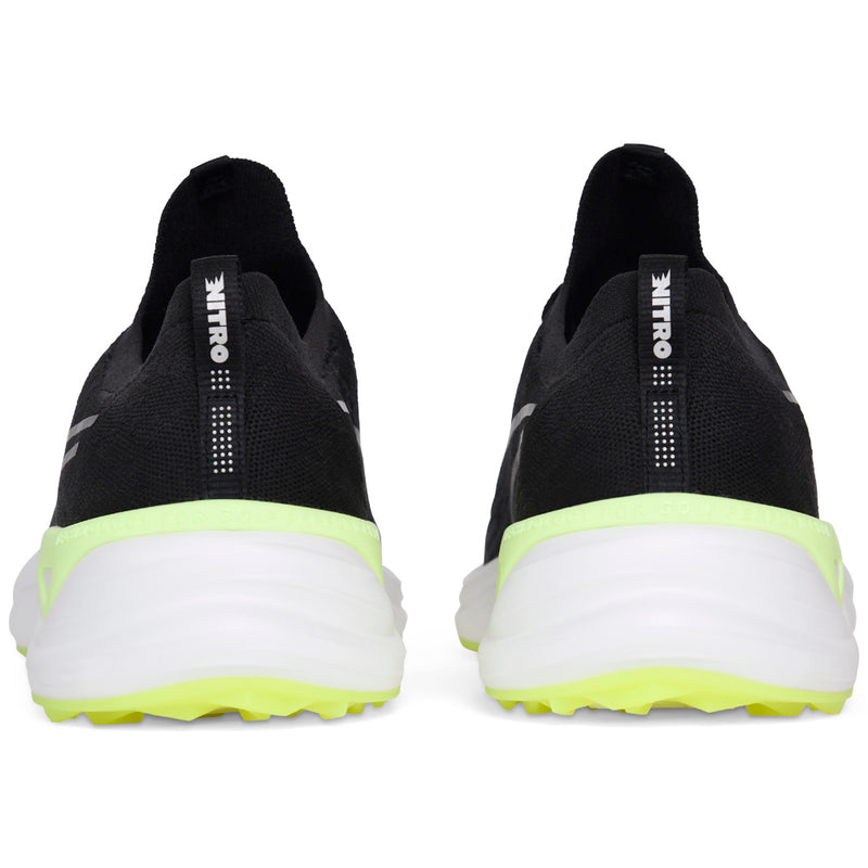 Puma Electrocat NITRO Spikeless Waterproof Shoes - Puma Black/Strong Gray/Fast Yellow