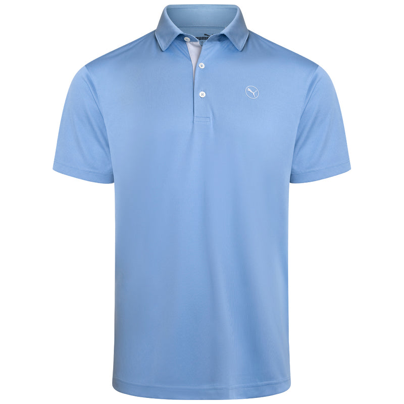 Puma Pure Solid Polo Shirt - Zen Blue