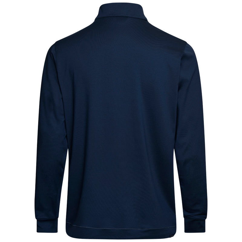 Puma Pure Colorblock 1/4 Zip Sweater - Deep Navy/White Glow