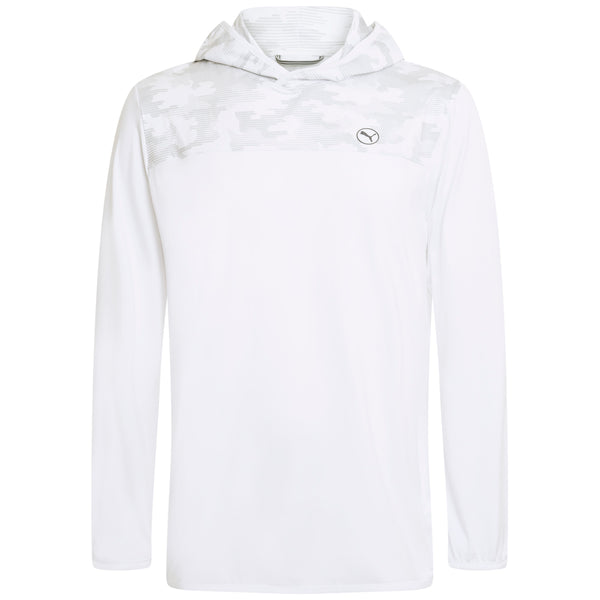 Puma Cloudspun Camo Hoodie - White Glow