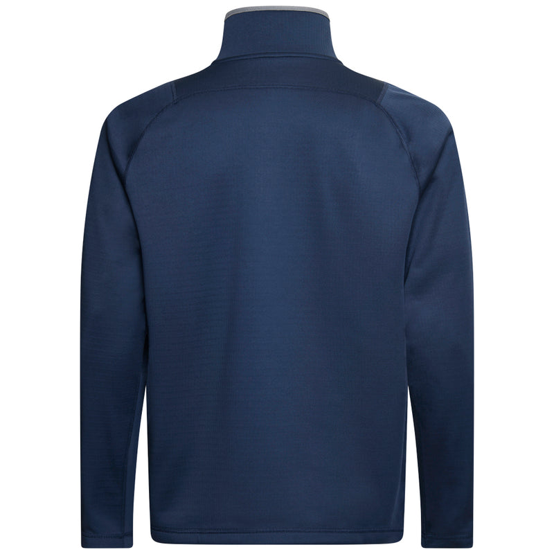 Puma Waffle Fleece 1/4 Zip Sweater - Deep Navy