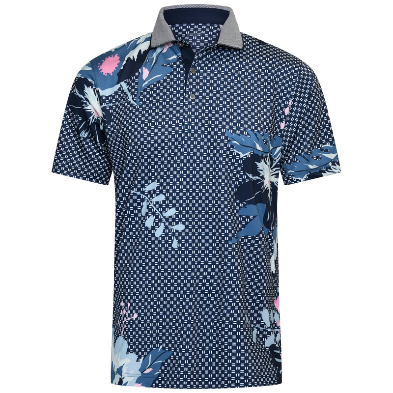 Puma MATTR Terrance Polo Shirt - Deep Navy