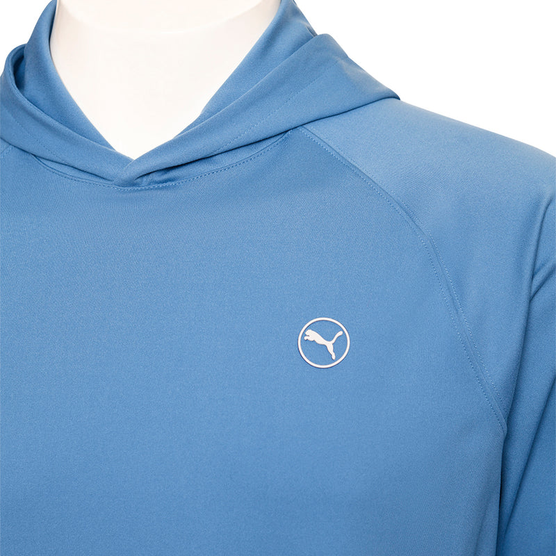 Puma Performance Hoodie - LC - Blue Horizon