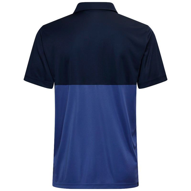 Puma Pure 2.0 Colorblock Polo Shirt - Blue Crystal/Deep Navy