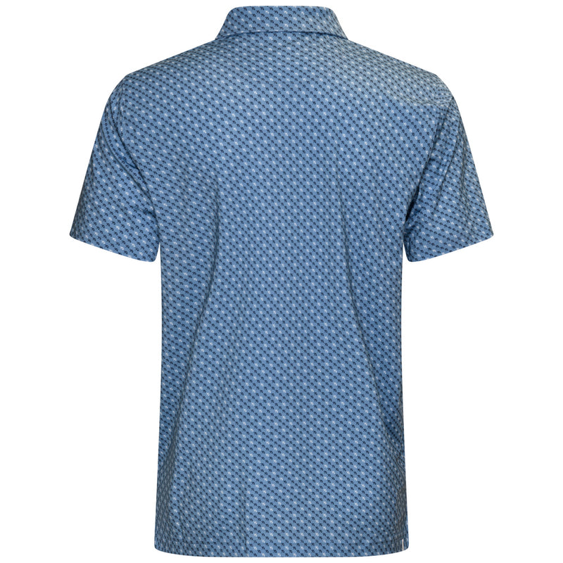 Puma X AP Micro Umbrellas Polo Shirt - Zen Blue