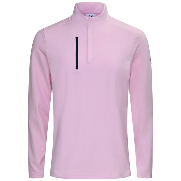 Puma X AP Cloudspun Tech 1/4 Zip Pullover - Pale Pink