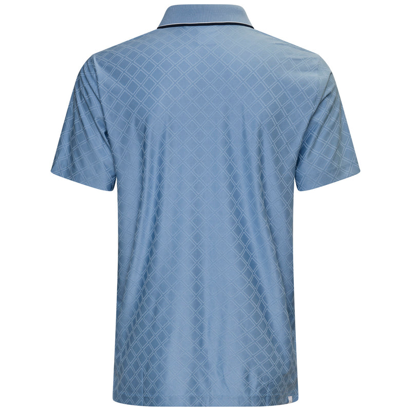 Puma X AP Tipped Jacquard Polo Shirt - Zen Blue