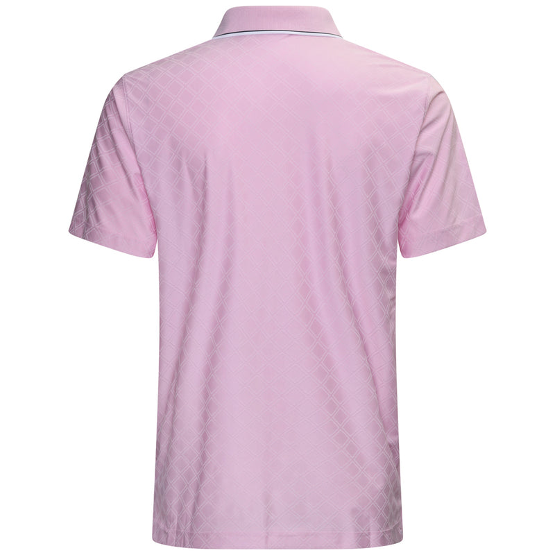 Puma X AP Tipped Jacquard Polo Shirt - Pale Pink