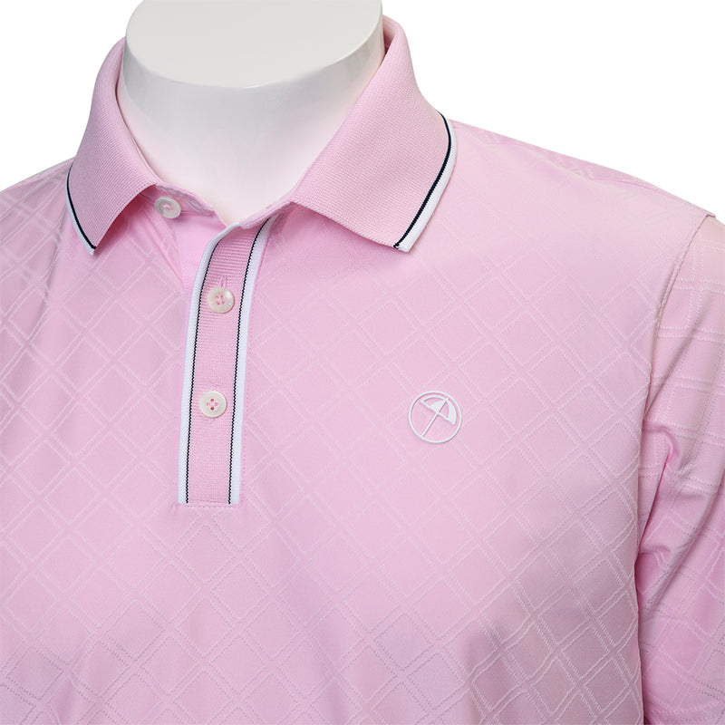 Puma X AP Tipped Jacquard Polo Shirt - Pale Pink